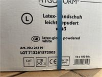 1 Doos Latex Handschoenen Hygonorm – foto 3 – kavel bij Hammertime