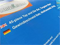 Draadtapset 45 Delig Metrisch – foto 6 – kavel bij Hammertime