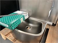 Inox Lavabo Sofinor Incl. Automatische Kraan Presto – foto 3 – kavel bij Hammertime