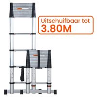 Telescopische Ladder 380cm – foto 2 – kavel bij Hammertime