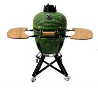 Kamado Grill 18inch Groen – foto 2 – kavel bij Hammertime