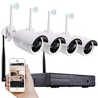 Wifi Cctv Camera Beveiligingset Draadloos Met 4 Cameras (nachtzicht) – foto 2 – kavel bij Hammertime