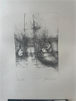 Litho J. Kooten 38/50 1992 – foto 2 – kavel bij Hammertime