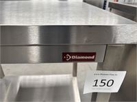 Rvs Werktafel Diamond – foto 3 – kavel bij Hammertime
