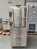 Houtskool Oven Grizzly Pro Inox – foto 4 – kavel bij Hammertime