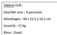 Yakitori Grill Zwart – foto 3 – kavel bij Hammertime