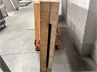 Houten Tafel Incl Kar – foto 4 – kavel bij Hammertime