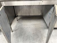 Rvs 3drs Sorteertafel – foto 5 – kavel bij Hammertime