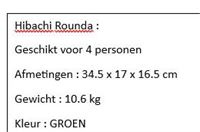 Hibachi Rounda Groen – foto 3 – kavel bij Hammertime