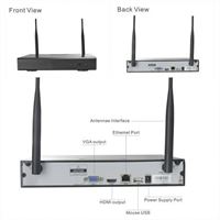 Wifi Cctv Camera Beveiligingset Draadloos Met 4 Cameras (nachtzicht) – foto 4 – kavel bij Hammertime