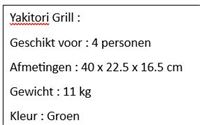 Yakitori Grill Groen – foto 3 – kavel bij Hammertime