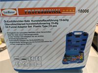 Olie Vultrechter Adapterset 15 Delig – foto 7 – kavel bij Hammertime