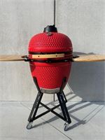 Kamado Grill 21inch Rood – foto 2 – kavel bij Hammertime