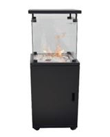 Square Glass Fire Pit – foto 2 – kavel bij Hammertime
