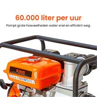 Waterpomp Met Benzine Motor 60m3/uur – foto 4 – kavel bij Hammertime