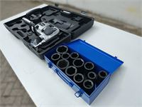 Pneumatische Slagmoersleutel 1"2400nm Met Krachtdoppenset 12 Delig – foto 4 – kavel bij Hammertime