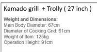 Kamado Grill 27inch Groen – foto 3 – kavel bij Hammertime