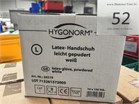 1 Doos Latex Handschoenen Hygonorm – foto 4 – kavel bij Hammertime
