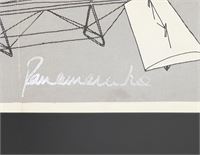 Panamarenko - Gesigneerde Affiche 'Das Flugzeug' – foto 3 – kavel bij Hammertime