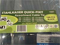 1500 Delige Kabelbinder Assortiment – foto 4 – kavel bij Hammertime