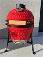 Kamado Grill 13inch Rood – foto 2 – kavel bij Hammertime