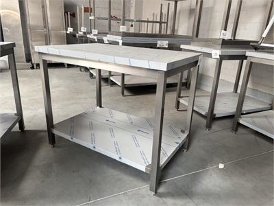 Rvs Werktafel – kavel bij Hammertime