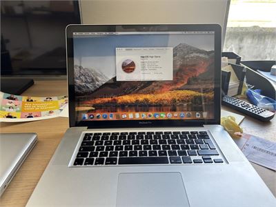 1 Apple Macbook Pro Versie 10.13.6 – kavel bij Hammertime