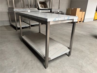 Rvs Werktafel – kavel bij Hammertime