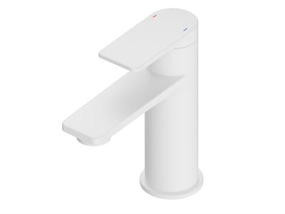 1 X Wastafelkraan Mat Wit – kavel bij Hammertime, Bornem