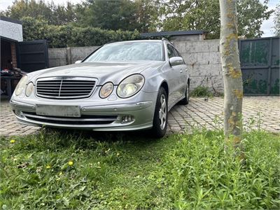 Mercedes E200 Kompressor, 2003 – kavel bij Hammertime