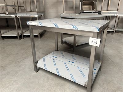 Rvs Werktafel – kavel bij Hammertime