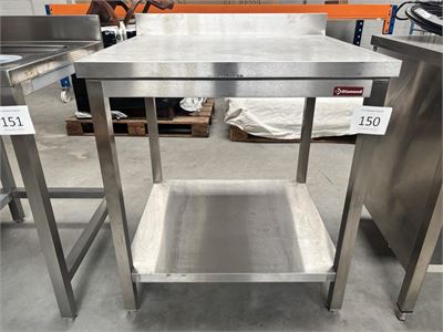Rvs Werktafel Diamond – kavel bij Hammertime