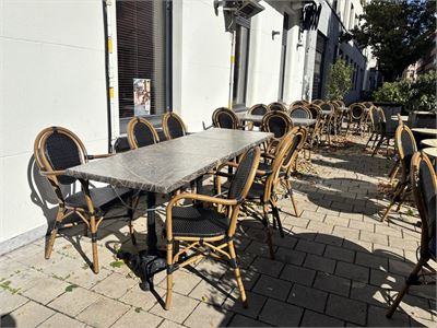 1 Lot Terrasmeubilair – kavel bij Hammertime