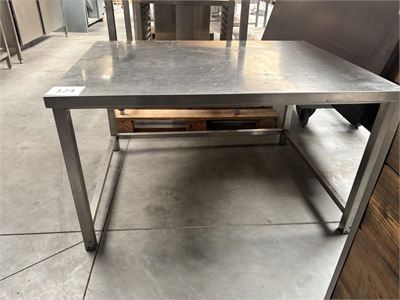 Rvs Werktafel – kavel bij Hammertime