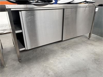Rvs Werktafel – kavel bij Hammertime