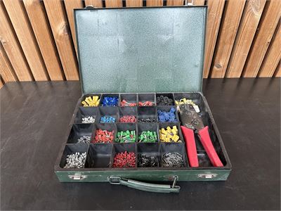 Assortimentskoffer Inh. Kabelschoenen & Krimptang – kavel bij Hammertime
