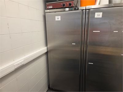 1 Rvs Vrieskast Exquisit Bf600inox – kavel bij Hammertime