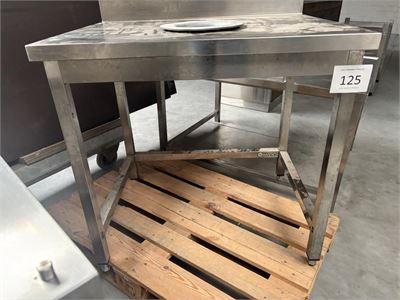 Rvs Sorteertafel Mareno – kavel bij Hammertime