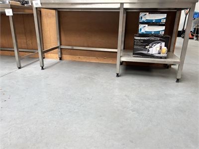 Rvs Werktafel – kavel bij Hammertime