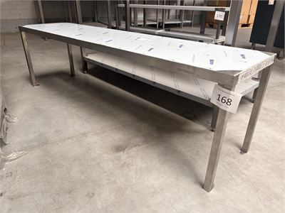 Rvs Werktafel – kavel bij Hammertime