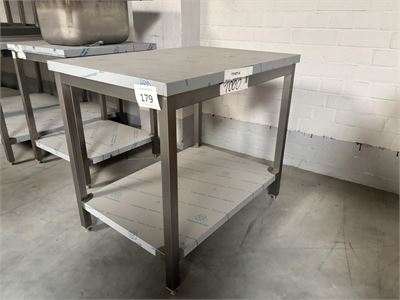 Rvs Werktafel – kavel bij Hammertime