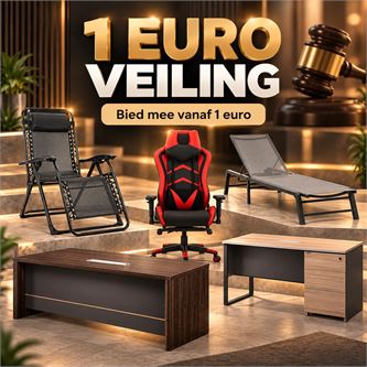 1 Euroveiling: Meubilair – veiling bij Hammertime