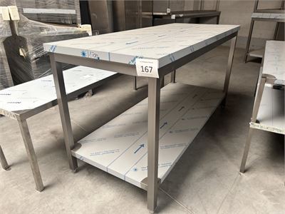 Rvs Werktafel – kavel bij Hammertime