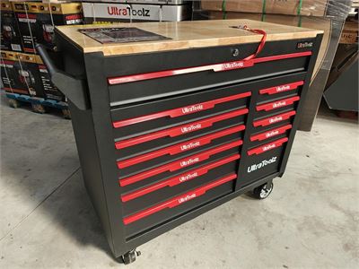 Ultra Tools - 2026 - 12/11 Met Powertools - Gereedschapswagen – kavel bij Hammertime