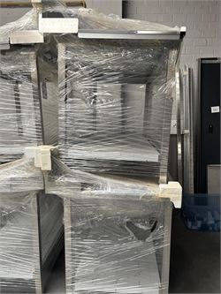 2x Rvs Uitvoertafel Ingang Rechts – kavel bij Hammertime