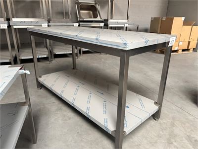Rvs Werktafel – kavel bij Hammertime