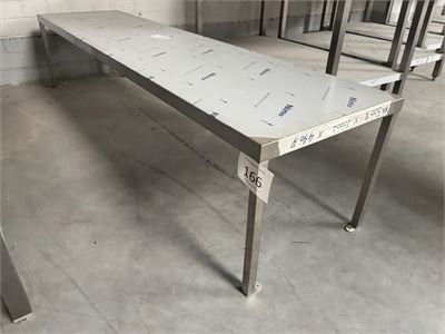Rvs Werktafel – kavel bij Hammertime