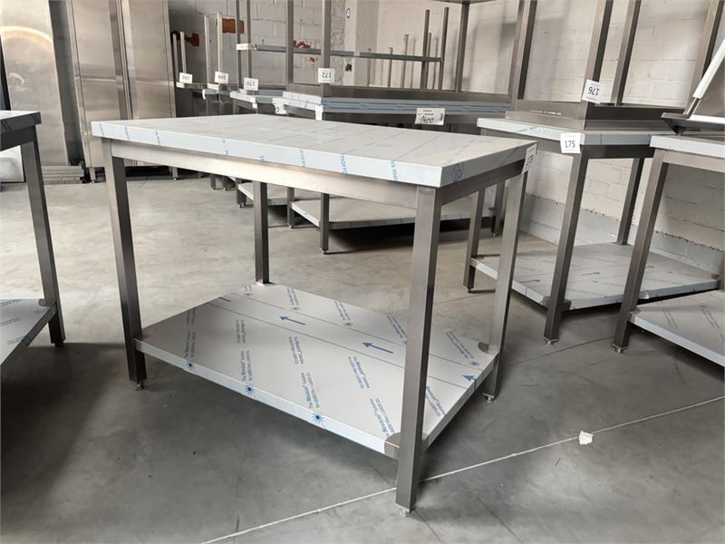 Rvs Werktafel – kavel bij Hammertime