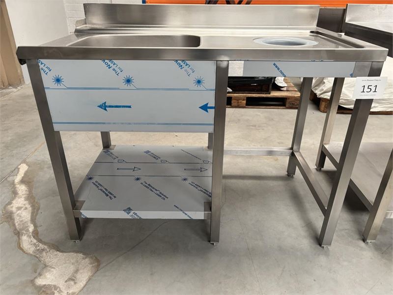 Rvs Spoeltafel – kavel bij Hammertime