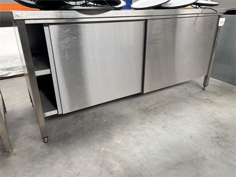 Rvs Werktafel – kavel bij Hammertime